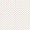 Tissu patchwork MODA petits pois rouge sur fond blanc