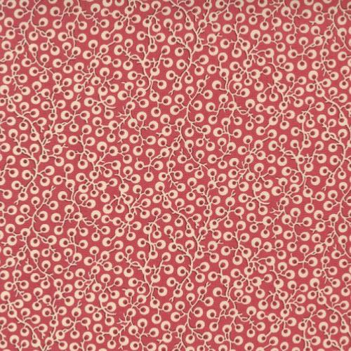  Tissu Moda French General La Vie Boheme - Colline French Red