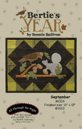  Block Of The Month - BOM Bonnie Sullivan - Bertie's Year- block 9