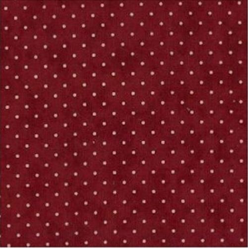 Tissu patchwork MODA petits pois sur fond cerise