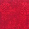  Tissu Patchwork Batik Rouge - Fleurs