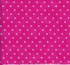 Tissu patchwork MODA petits pois sur fond fushia