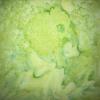  Tissu Patchwork Batik Vert Pomme marbré