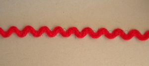 croquet serpentine rouge 10 mm