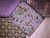 Tissu Patchwork - Lot de 5 coupons Parme - Promo