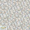 Tissu patchwork Petites fleurs grises - Basic Hannah 4512-459