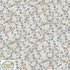 Tissu patchwork Petites fleurs grises - Basic Hannah 4512-459