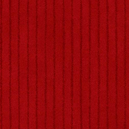 Tissu Flanelle Bonnie Sullivan - Coloris rouge Rayures - Maywood