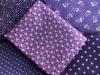 Tissu Patchwork - Lot de 5 coupons Violets - Promo