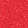 Tissu patchwork Makower Rouge - Petites étoiles Ivoire et Or - Scandi
