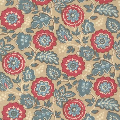  Tissu Moda French General La Vie Boheme - Roma Floral Oyster