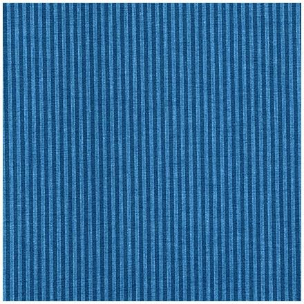 Fat deTissu Country Stof - Rayures Bleu et Marine