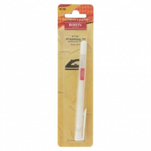 stylo marqueur blanc effacable au fer pour le patchwork