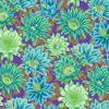 Tissu Patchwork Kaffe Fassett  - Cactus Flower - PJ096 Emerald