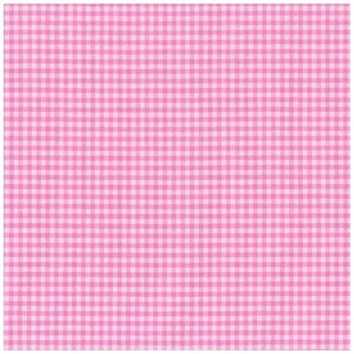 Tissu Country Stof - Petits Carreaux Roses et Blancs