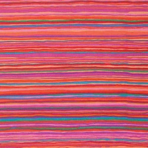 Tissu Kaffe Fassett rayures Rouges - Strata  GP150 red