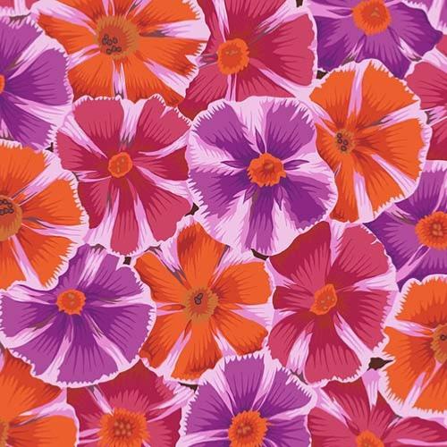 Tissu Patchwork Kaffe Fassett  - Pinwheel - PJ117 Red