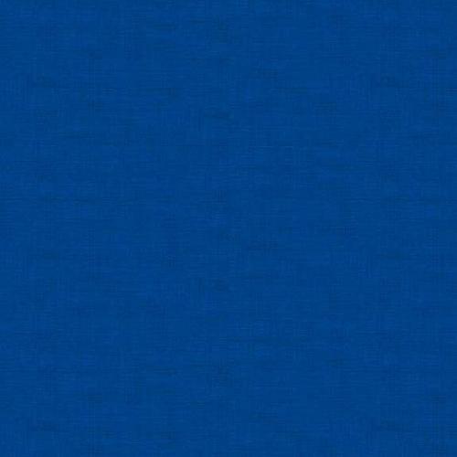 Tissu patchwork Makower -Texture lin Ultramarine - New Linen