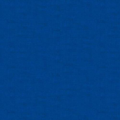 Tissu patchwork Makower -Texture lin Ultramarine - New Linen