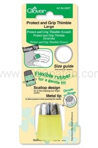 Dé de protection CLOVER agrippant pour quilter large modèle