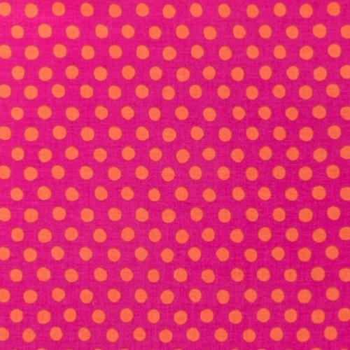 Tissu Kaffe Fassett pois - Spot Fuchsia - GP70