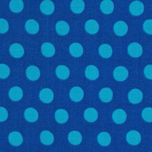 Tissu Kaffe Fassett bleu - Spot Sapphire - GP70