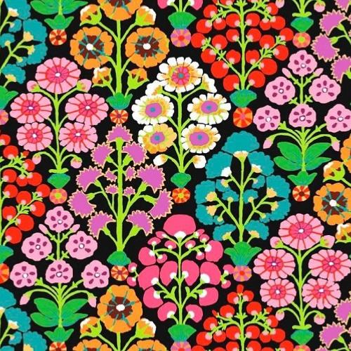 Tissu Kaffe Fassett - Sprays - GP100 - Contrast