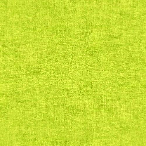 Tissu Patchwork Stof Citron vert - Melange faux unis