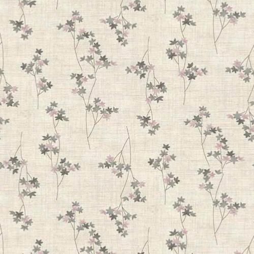 Tissu Patchwork Makower Mapple Leaf Lilas - Serenity
