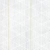  Tissu Moda Day In Paris - motifs losanges gris clairs sur fond blanc