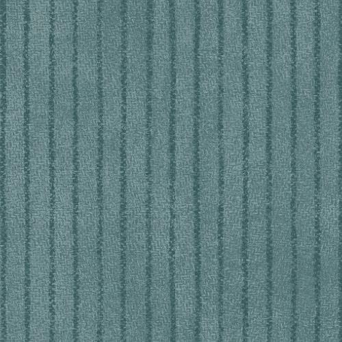 Tissu Flanelle Bonnie Sullivan - Coloris Turquoise Rayures - Maywood