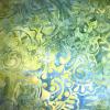  Tissu Patchwork Batik coloris Lime