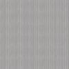 Tissu patchwork Makower Gris - Fines Rayures Ivoire et Argent - Scandi