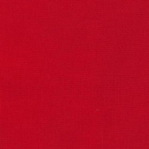 Tissu patchwork rouge uni