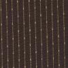 Tissu Japonais Tissé Marron Foncé et lignes crème