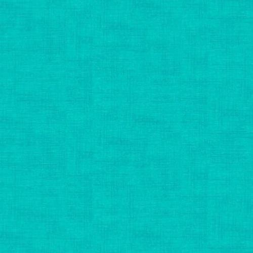 Tissu patchwork Makower -Texture lin Aquamarine - New Linen